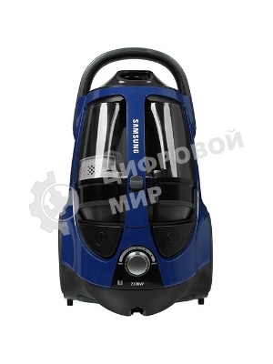 Пылесос Samsung VCC8836V36/XEV синий/черный, 430/2200 Вт, уборка сухая, пылесборник контейнер 2 л