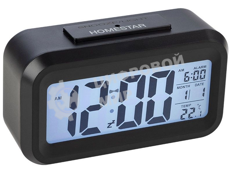 Часы электронные Homestar HS-0110 черный 104305