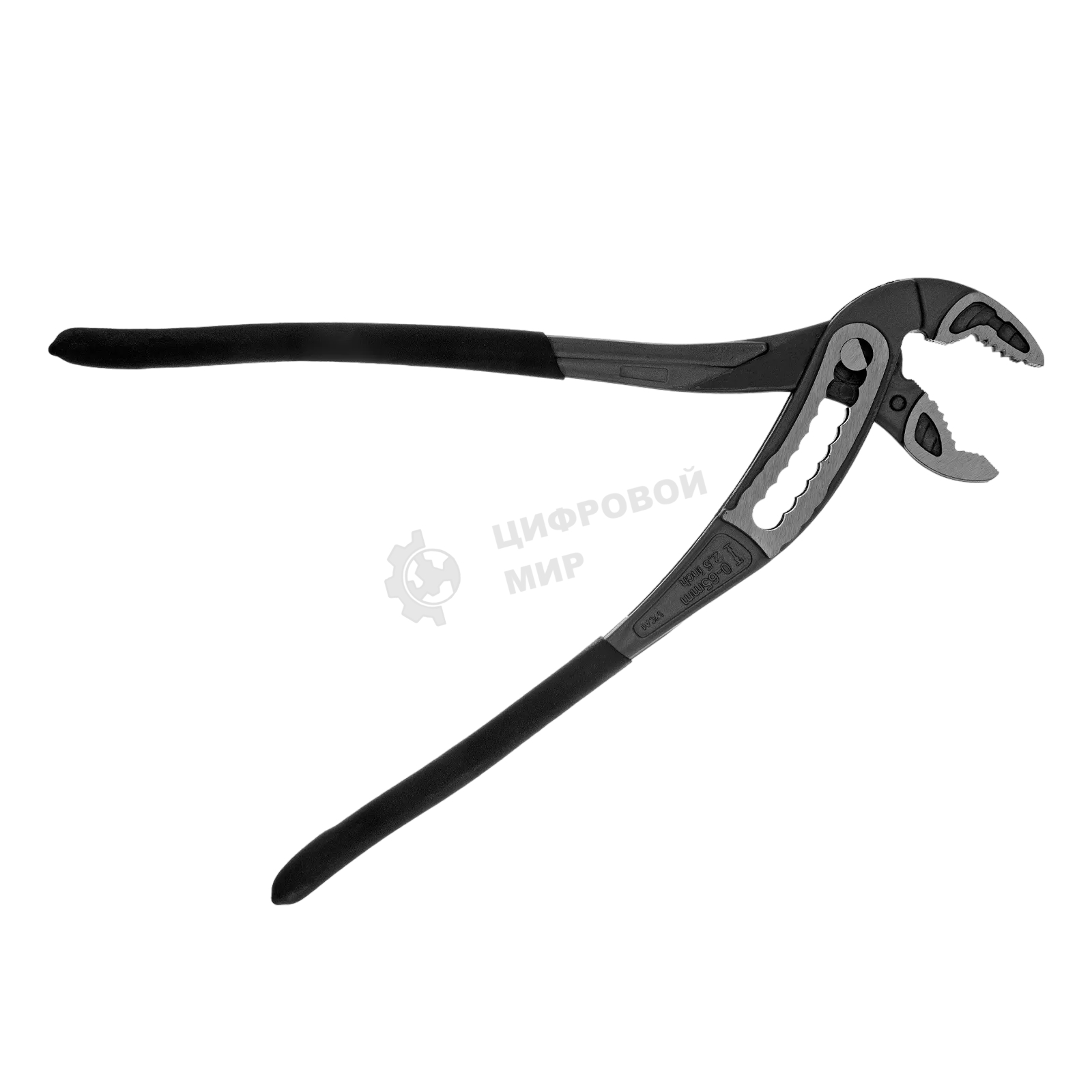 Клещи переставные Denzel обливные рукоятки, 300 мм