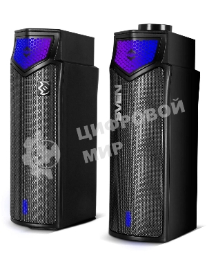 Саундбар мини SVEN SB-G1450, черный (10 Вт, питание USB, Bluetooth, подсветка)