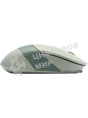 Мышь беспроводная A4Tech Fstyler FB10C зеленый, 2000 dpi, радиоканал, Bluetooth, USB, кнопки - 4