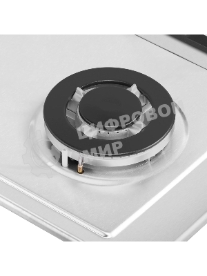 Газовая варочная панель Maunfeld EGHS.64.43CS/G, 4 конфорки, нержавеющая сталь, серебристый