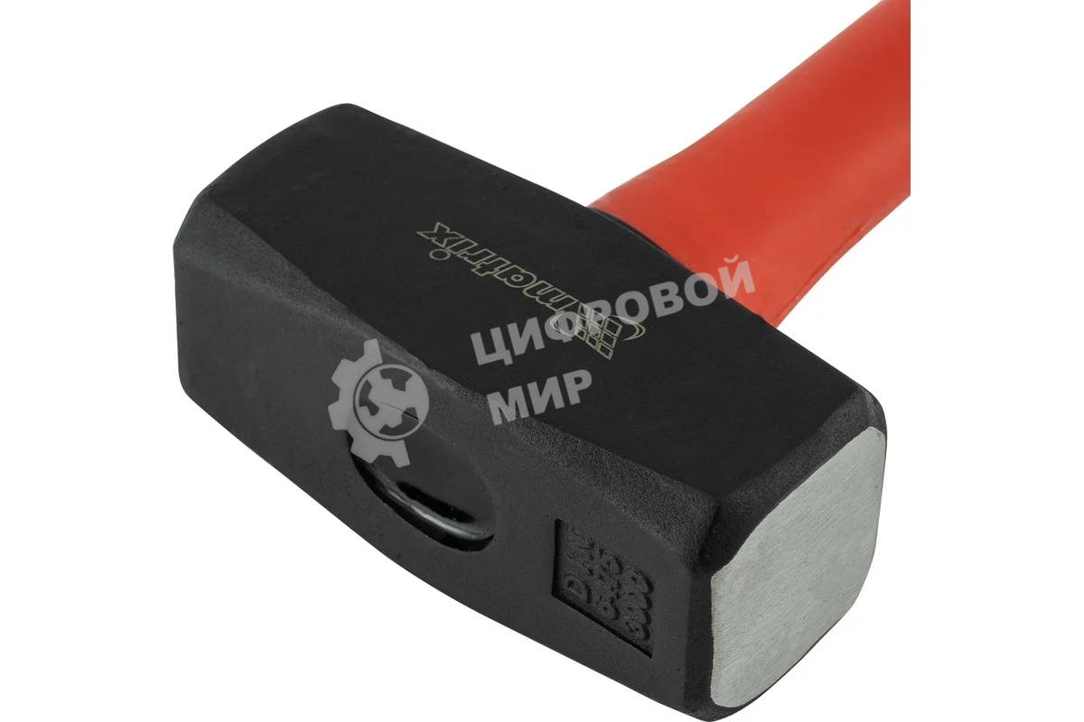 Кувалда Matrix 10975, 3 кг, фибергласовая обрезиненная рукоятка 600 мм