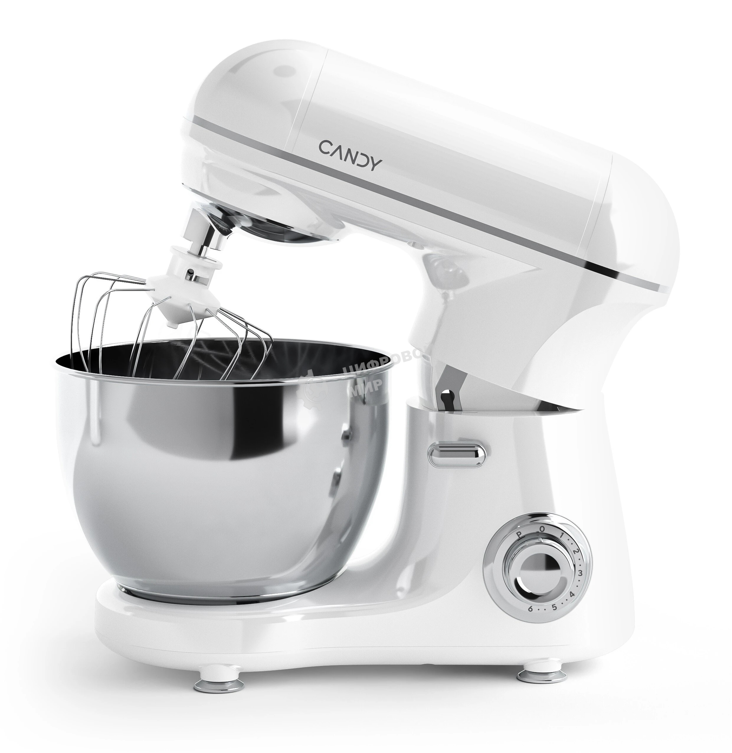 Миксер планетарный Candy CM-500 600Вт белый