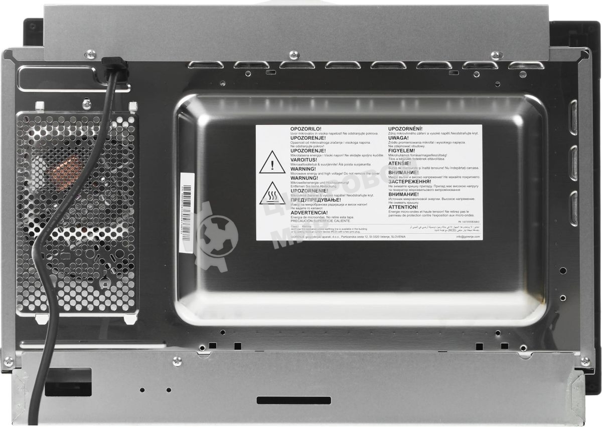 Встраиваемая микроволновая печь Gorenje BM251SG2BG, 25л, 900Вт, черный