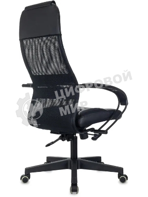 Кресло эргономичное Бюрократ CH-NOVA LUX черный сетка/ткань крестов. пластик