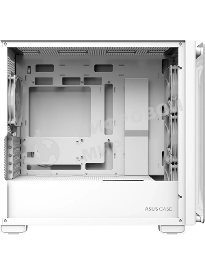 Корпус ASUS A23 Plus White, Mini-Tower, белый, 4 x 120 мм
