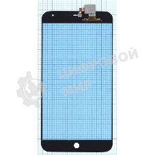 Сенсорное стекло (тачскрин) для Meizu MX4, черное