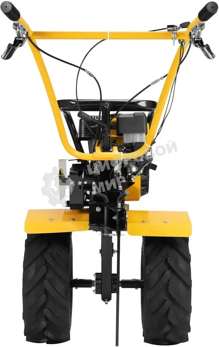 Мотоблок Denzel DPT-670S-PRO, 7 л.с., ремен.сцеп, фрез 3х4, ШОМ, передачи 6В/2Н