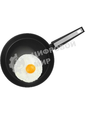 Сковорода Rondell Blitz RDA-1912 круглая 24 см, покрытие: Xylan Plus ручка несъемная (без крышки) черный