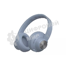 Беспроводные/проводные наушники Harper HB-412 нежно-голубой, накладные, Bluetooth + проводной, до 8 ч