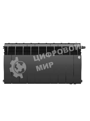 Радиатор Royal Thermo BiLiner 350 Noir Sable VR80 - 10 секц.