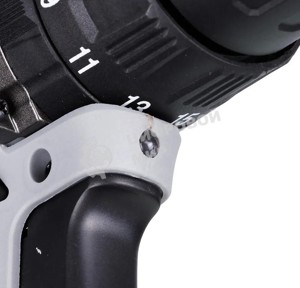 Дрель-шуруповерт аккумуляторная ИНТЕРСКОЛ ДАУ-13/18ВК, Аккумуляторный, 18В, 2 АКБ, Ударный, Кейс