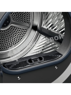 Сушильная машина Kuppersberg, отдельностоящая, глубина 58 см, тепловой насос, 10 кг, 10 программ, отсрочка старта, защита от сминания, ультрафиолет, сенсорное управление, энергоэффективность А+, цвет серый