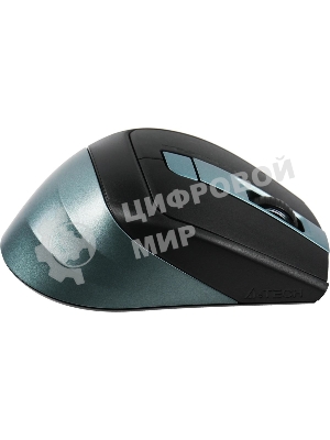 Мышь беспроводная A4Tech Fstyler FB35C зеленый/черный, 2000 dpi, радиоканал, Bluetooth, USB, кнопки - 6