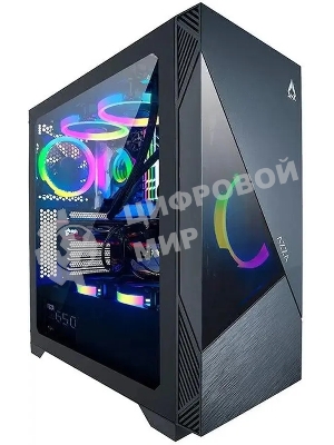 Компьютерный корпус Azza Eclipse черный без БП ATX 9x120мм 5x140мм 2xUSB 2.0 1xUSB 3.0 audio bott PSU