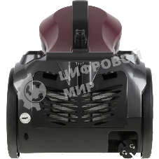 Пылесос BBK BV 1502 черный/темная вишня, 300/1600 Вт, уборка сухая, пылесборник контейнер 2 л