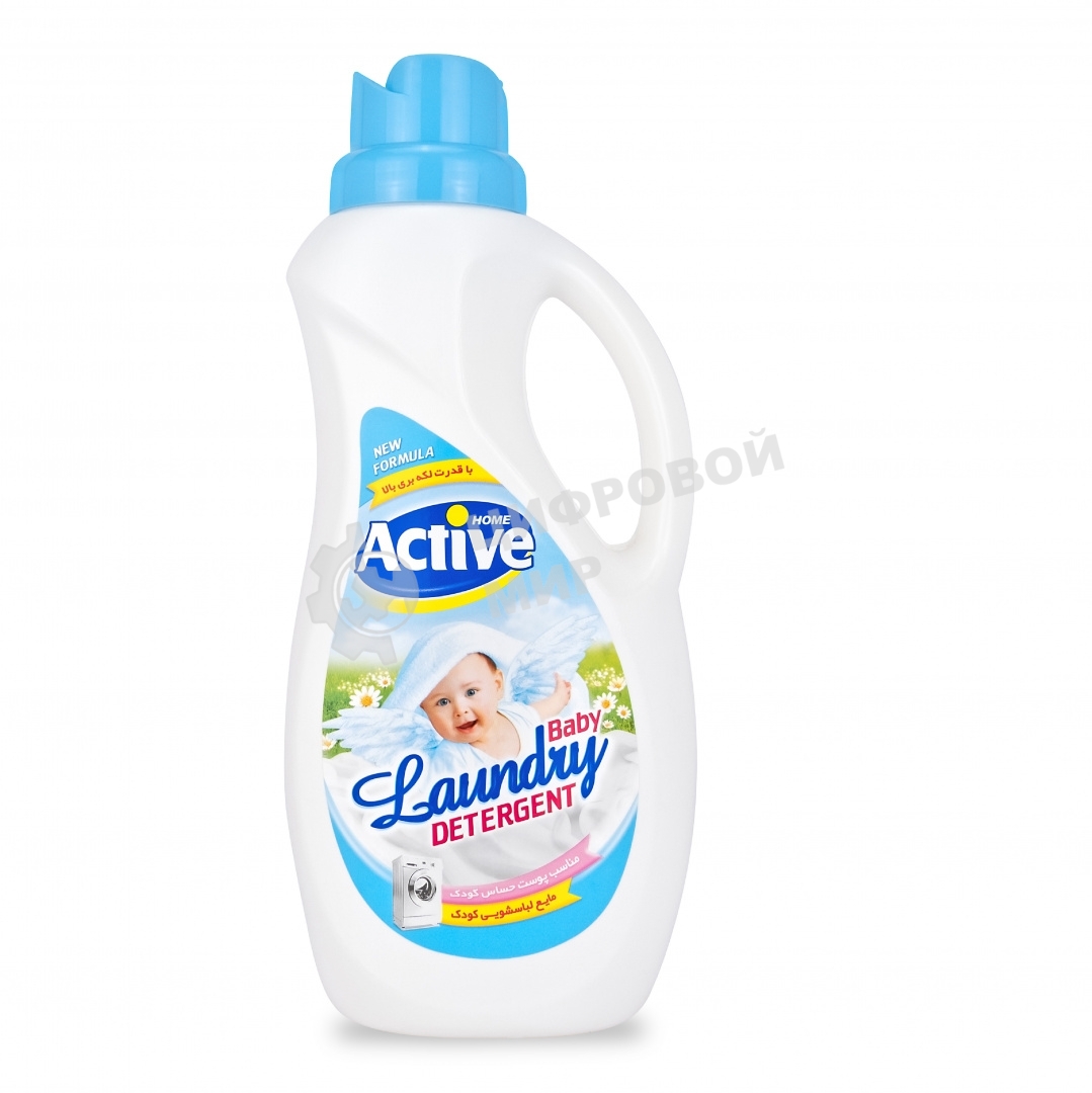 Гель-концентрат Active для стирки детского белья, универсальный, 1500 мл, гипоаллергенный, Для мальчиков, Blue (511601201)