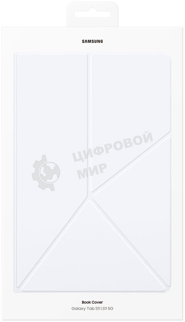 Чехол Samsung для Samsung Galaxy Tab S11 Book Cover поликарбонат белый (EF-BX730PWEGRU)