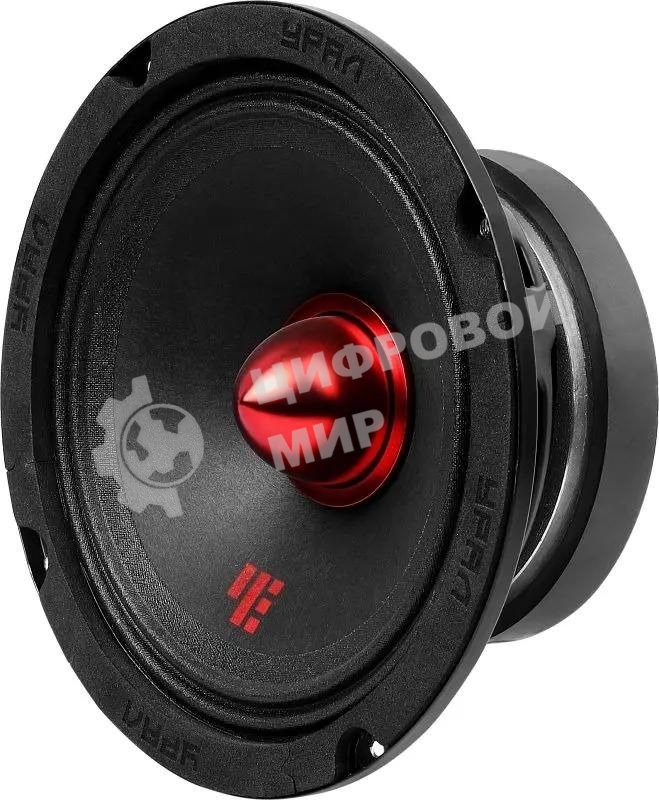 Колонки автомобильные Ural ЧЕ 006 (без решетки) 91дБ 4Ом (ком.:2кол.) широкополосные однополосные