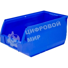Ящик сплошной ТАРА.РУ Napoli 5004 синий 400х230х200мм PP 10039