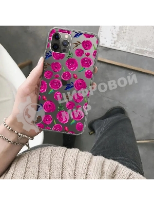 Чехол (клип-кейс) Gresso Air для Apple iPhone 12/12 Pro прозрачный/рисунок gr17aaae9075