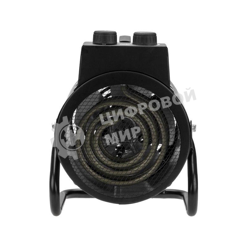 Пушка тепловая электрическая Rexant круглая, регулировка угла наклона, ТЭН, 3кВт