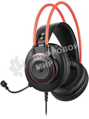 Гарнитура Bloody G200S чёрный/красный, проводная, подсветка