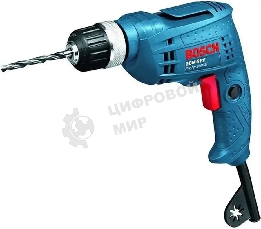 Дрель Bosch GBM 6 RE 0601472600, 350 Вт, сетевая, безударная