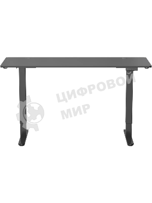 Стол компьютерный Cactus CS-EDL-BBK черный, столешница ДСП, каркас черный