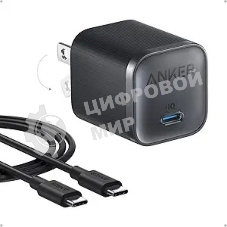 Сетевое зарядное устройство Anker Nano Charger 45W черный