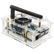 Компьютерный корпус ACD Orange Pi 5 pro Acrylic case