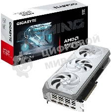 Видеокарта Gigabyte PCI-E 5.0 GV-R907XGAMINGOCICE-16GD AMD Radeon RX 9070XT 16Gb 256bit GDDR6 2520/20000 HDMIx2 DPx2 HDCP Ret