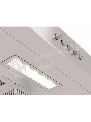 Вытяжка подвесная Elikor ECO XS 60 серебристая, 59.5 см, 400 куб. м/ч, 55 дБ