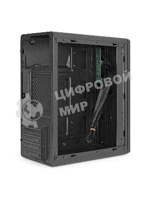 Корпус ExeGate BAA-503-UNS400, Mini-Tower, чёрный, 1 x 80/90 мм, БП 400 Вт