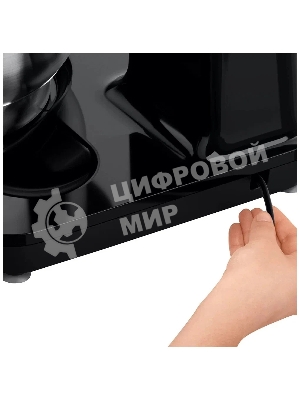 Кухонный комбайн Bosch MUMS2EB01, 700 Вт, 4 скорости, металл чаша 3,8 л, черный