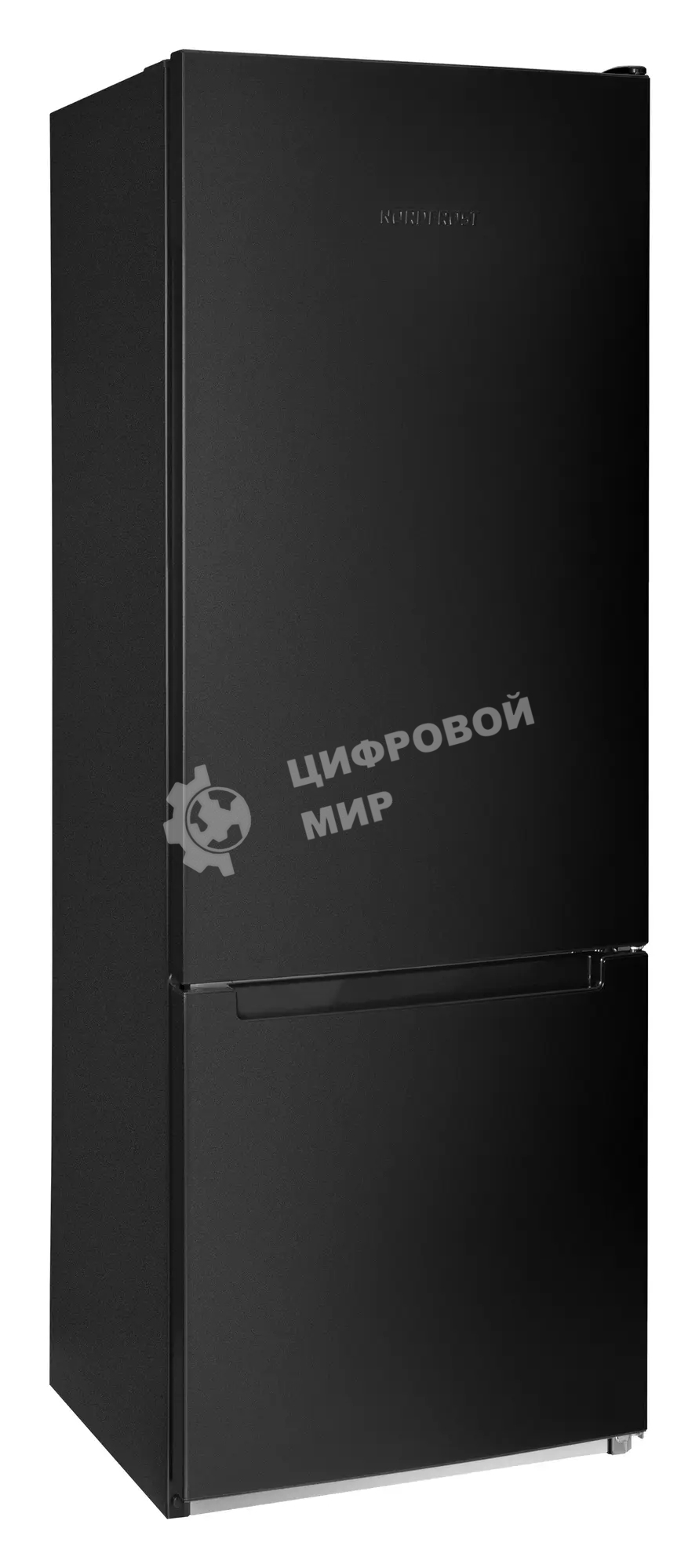 Холодильник Nordfrost NRB 122 B черный двухкамерный 205/70 л морозилка снизу, капельная система