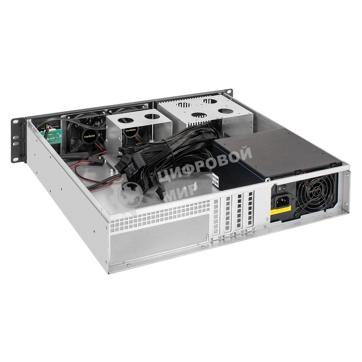 Серверный корпус ExeGate Pro 2U400-02 (RM 19