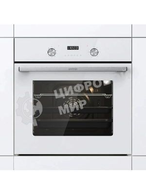 Духовой шкаф электрический встраиваемый Gorenje BO6737E03NWG белый
