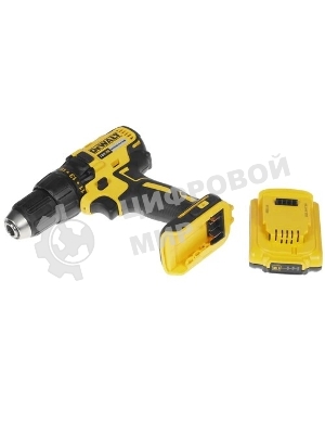 Аккумуляторная безударная бесщеточная дрель - шуруповерт XR DeWalt DCD777D2T-QW
