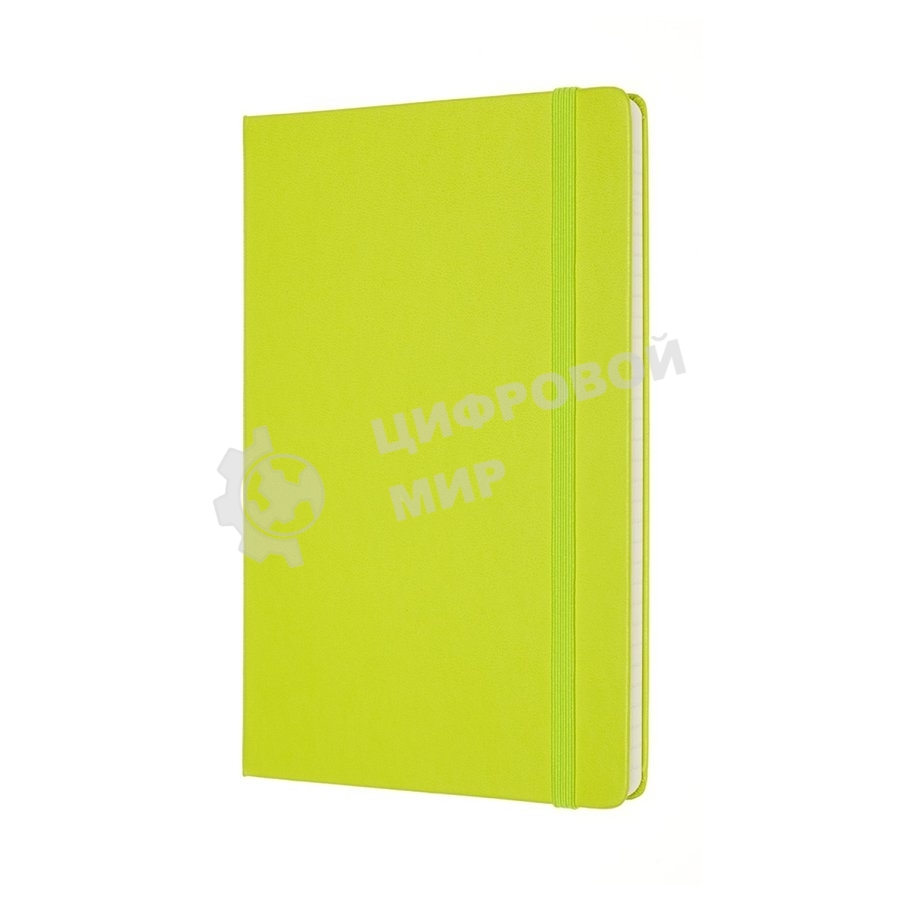 Блокнот Moleskine CLASSIC QP060C2 Large 130х210 мм, 240 страниц, линейка, твердая обложка, лайм
