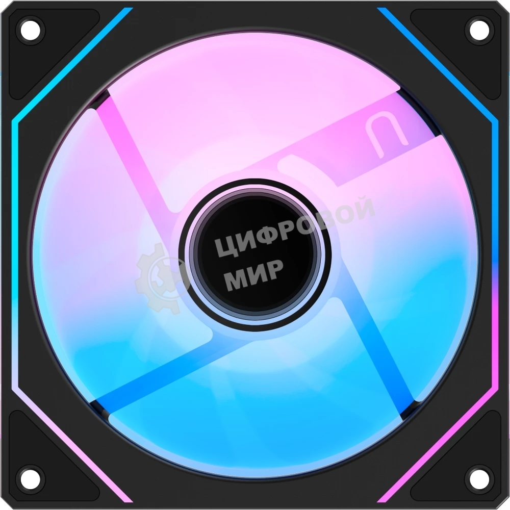 Вентилятор для корпуса Ocypus Gamma F12 ARGb REVERSE BLADE BK (Gamma-F12-BK1AM01X-GL)