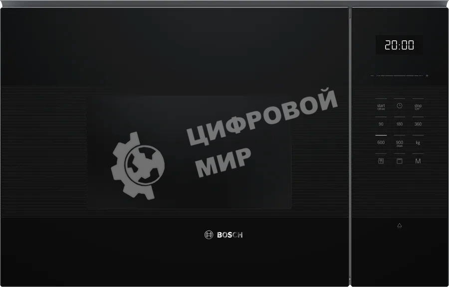 Встраиваемая микроволновая печь Bosch BEL554MB2 25л. 900Вт черный