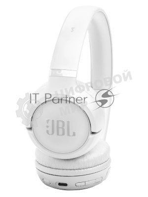 Беспроводные наушники JBL Tune 530BT белый, накладные, Bluetooth, складная конструкция