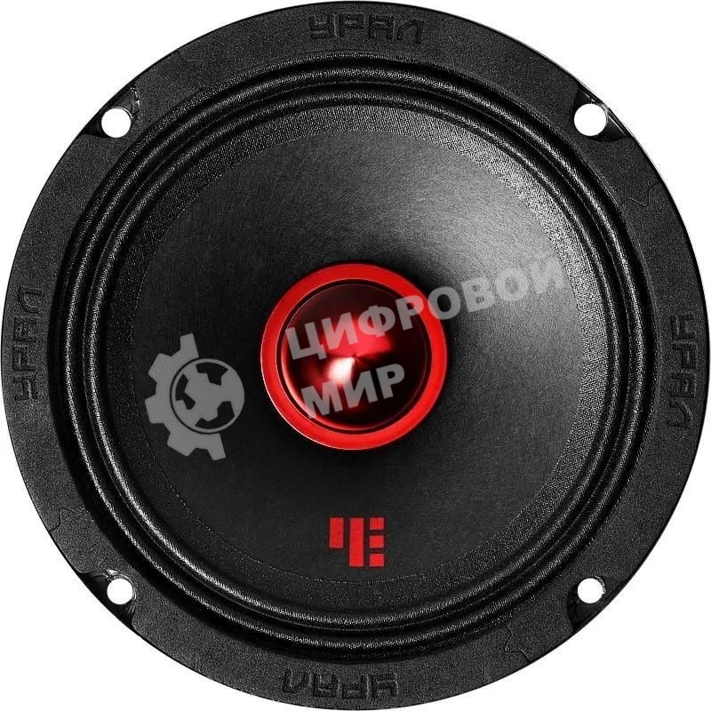 Колонки автомобильные Ural ЧЕ 006 (без решетки) 91дБ 4Ом (ком.:2кол.) широкополосные однополосные