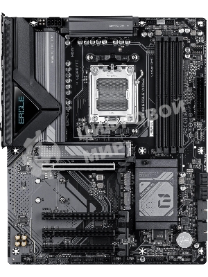 Материнская плата Gigabyte B840 EAGLE WIFI6E, AM5, AMD B840, 4xDDR5, 4xSATA, 3xM.2, 1xPCIe 4.0 x16, 3xPCIe 3.0 x16, 1xHDMI, 1xDP, 1x2.5Gb LAN, Wi-Fi 6E, Bluetooth 5.3, 1xUSB-C 10Gbps, 1xUSB-A 10Gbps, 2xUSB-A 5Gbps, 4xUSB-A 2.0, 3x3.5 мм, 7.1, ATX