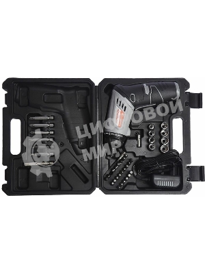 Отвертка ИНТЕРСКОЛ ОА-3,6Ф, 3,6 В, 1,3 Ач, 5 Нм, щеточный