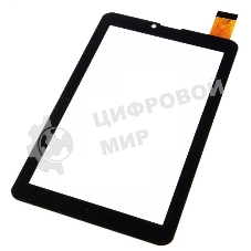 Сенсорное стекло (тачскрин) ZYD070-237, черное
