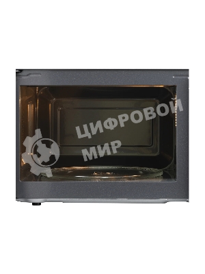 Микроволновая печь BBK 20MWG-733T/BS-M серебристый, 20 л, 700 Вт, переключатели - тактовый механизм, кнопки