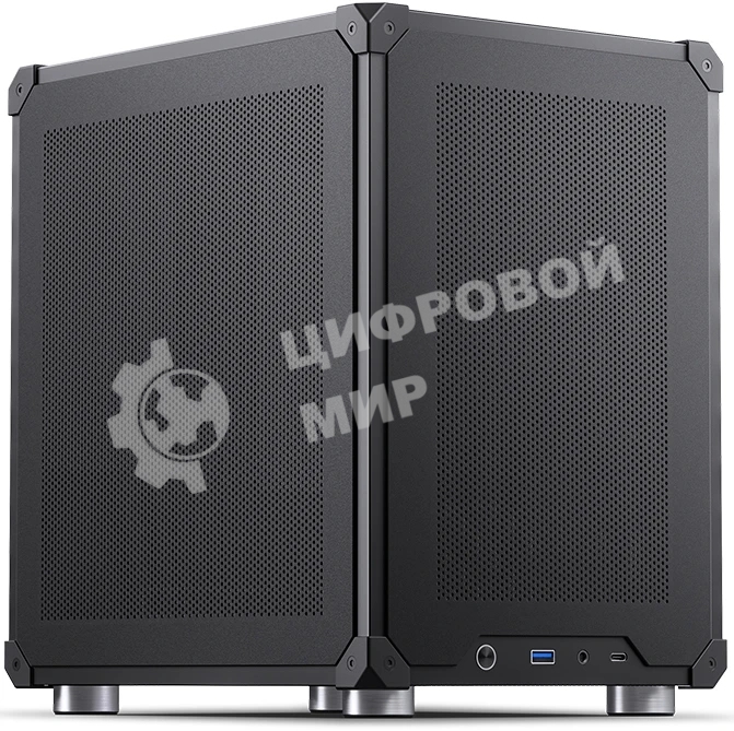 Компьютерный корпус JONSBO C6 Black MATX без БП, mini-ITX, micro-ATX, черный